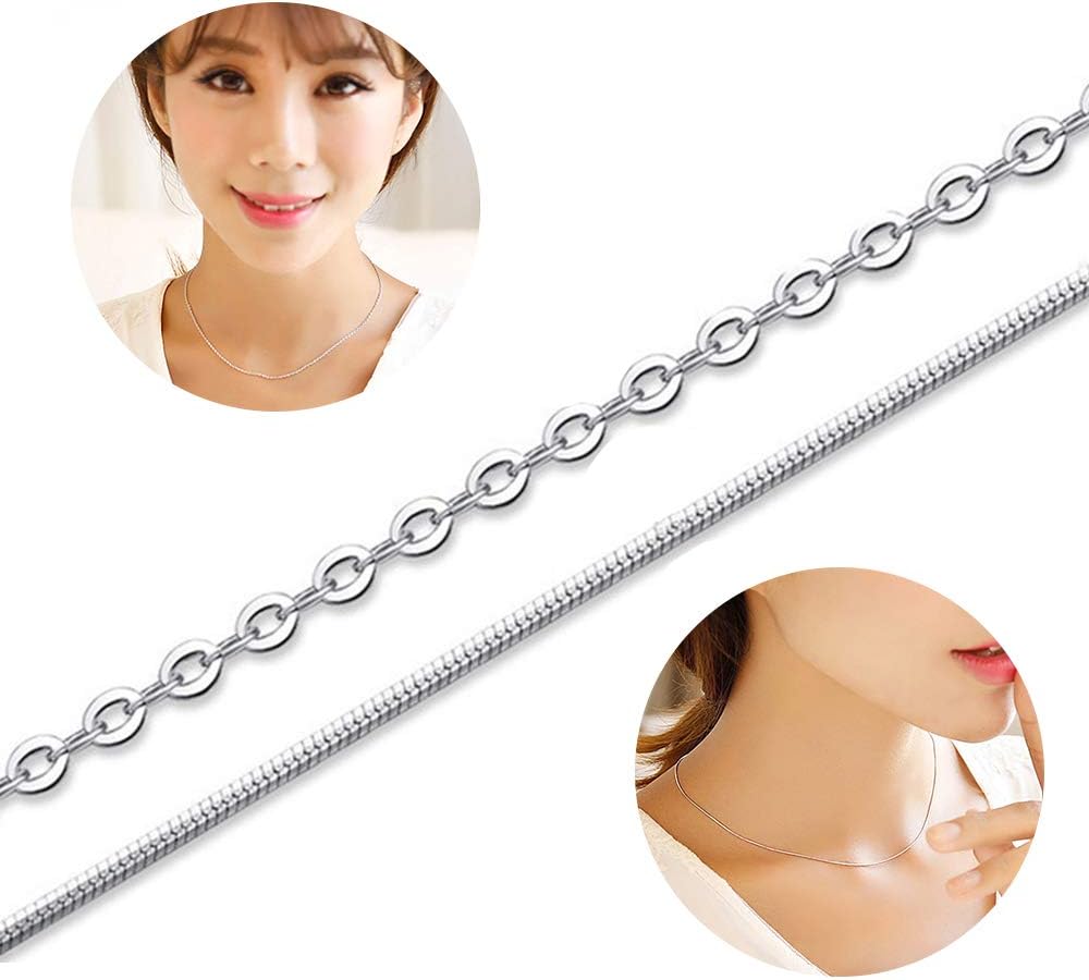 XIANGMENG Plating Platinum Ring Necklace Chains for Astronomical Sphere Ring