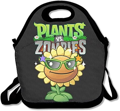 HOT TOPICS Plants Vs Zombies Lunch Bags Lunch Box Tote Bag With Strap