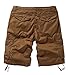 Match Men's Twill Comfort Cargo Short Without Belt #S3612 (Label Size 3XL/38 (US 36), Mud)