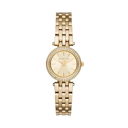 Michael Kors Analog Gold Dial Womens Watch - MK3295