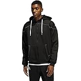 adidas Mens Stadium Full Zip Hoodie M Black-White