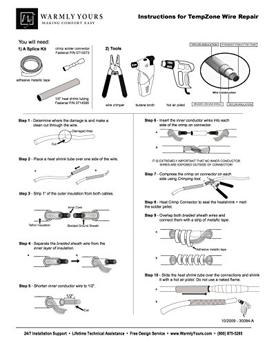WarmlyYours Repair/Splice Kit (Twin Conductor) - Thumbnail 2