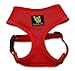 EcoBark Dog Harness - Eco-Friendly Max Comfort Harnesses - Luxurious Soft Mesh Halter - Over The Head Harness Vest- No Pull and No Choke for Extra Small, Toy Breed, and Teacup Dogs (XS, Red)