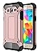 Torryka Grand Prime Case, Premium Anti-Scratch Dual Layer Shockproof Dustproof Drop Resistance Armor Protective Case Cover for Samsung Galaxy Grand Prime/SM-G530 - Rose Gold