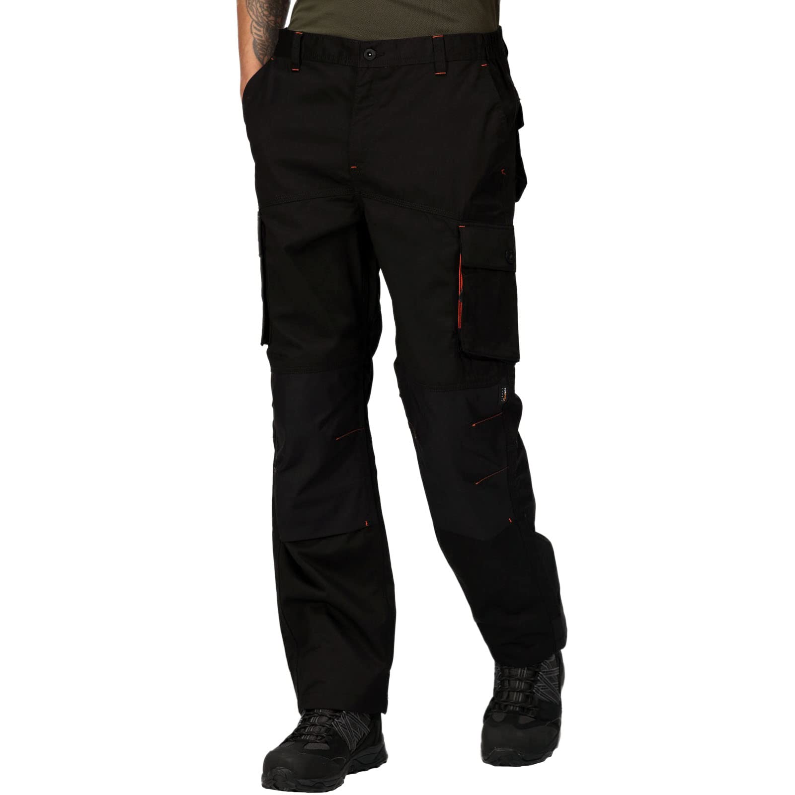Regatta TRJ366R30800 Heroic Worker Trouser, Size 30" Regular, Black