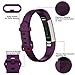 Bands for Fitbit Alta HR and Alta, Plum Teal Rose Pink, Large