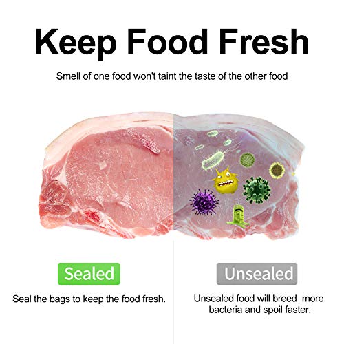 Mini Bag Sealer USB Rechargeable Heat Sealer, 2 in 1 Portable Handheld Bag Sealer and Cutter, Powerful Package Resealer Quick Seal for Vacuum Sealer Bags, Plastic Chip Bags, Cereal Bags