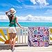 Elite Trend Quick Dry Towel Extra Large 78x35 Inch - Microfiber Beach Towel - Perfect for Beach, Travel, Swimming, Pool, Yoga, Hiking, Camping - Lightweight, Fast Drying, Compact for Adults (Mandala)