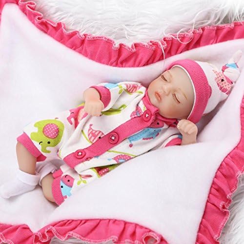 Prezzo Nicery Reborn Doll Bambina Bambino Morbide Vinile in Silicone Corpo in Tessuto per Ragazzi e Ragazze Compleanno Regali Natalizi 8 inch 18-20 cm Bambole Reborn gx20-2gcit Offerte