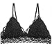 Plus Size Floral Lace Padded Bralette Big Size Bustier Crop Wirefree top Sheer Bustier Bra Lingerie for Large Bust