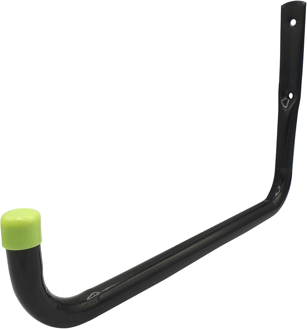 Keypak ST7003H 25cm Heavy Duty Storage Hook 30kg Black Garage Shed