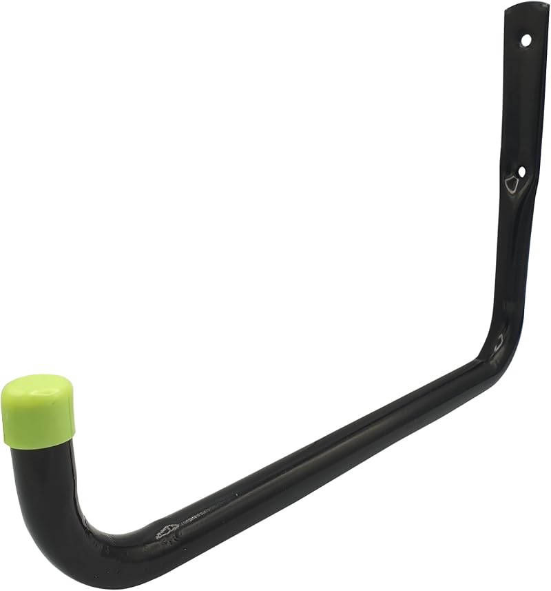 Keypak ST7003H 25cm Heavy Duty Storage Hook 30kg Black Garage Shed