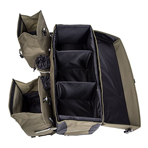 ATV Cargo Bag Rear Rack Gear Bag Made of 600D Waterproof Fabric with