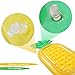 LetsFunny Pineapple Pool Floats Outdoor Swimming Pool Party Lounge Raft Decorations Toys Games Float with Rapid Valves for Adult and Kids 75