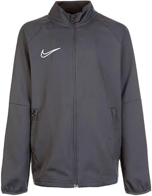 Y NK Dry ACDMY19 TRK JKT com casaco, unissex children, Anthracite/White/(White), XS