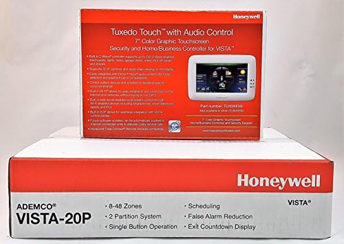 Honeywell Vista 20P With TUXWIFIW Tuxedo Touch Controller
