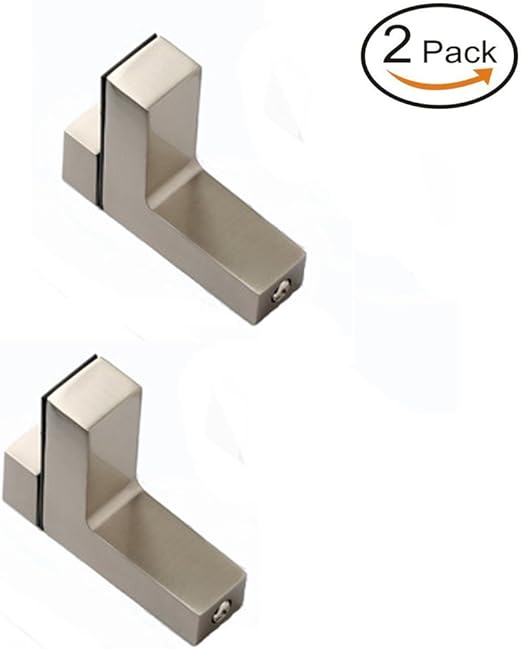 Vivian Shelf Clamp Support Bracket Adjustable Zinc Alloy