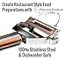 Ultra Sharp Professional Quality #1 Dual Peeler today Julienne & Vegetable Peeler FDA approved stainless steel. Ideal for apples, pears, potatoes, carrots, cucumbers, zucchinis, squashes and daikons.