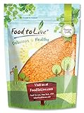 Food to Live Red Split Lentils (5 Pounds)