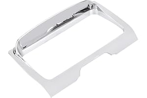 SHMTOOL Chrome ABS Stereo Accent Radio Bezel Center Trim for Harley Electra Glide Street Glide Ultra Limited Tri Glide 2014-2