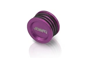 AJP DISTRIBUTORS JDM Sport Anodized Engine Cam Shaft Seal Cover Cap Plug O Ring For B/D/H/F Series Engines (Purple)