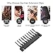 Snap-Comb, Wig Clips for Hair Extensions, 40Pcs 6D No-trace Hair Extension Buckles Clips for Real Hair Ponytail Piece Accessory DIY Tool Kit(10-Teeth)thumb 2
