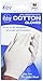 Dermatological cotton gloves - ladies regular, cara 82 (2 Pack), Medium