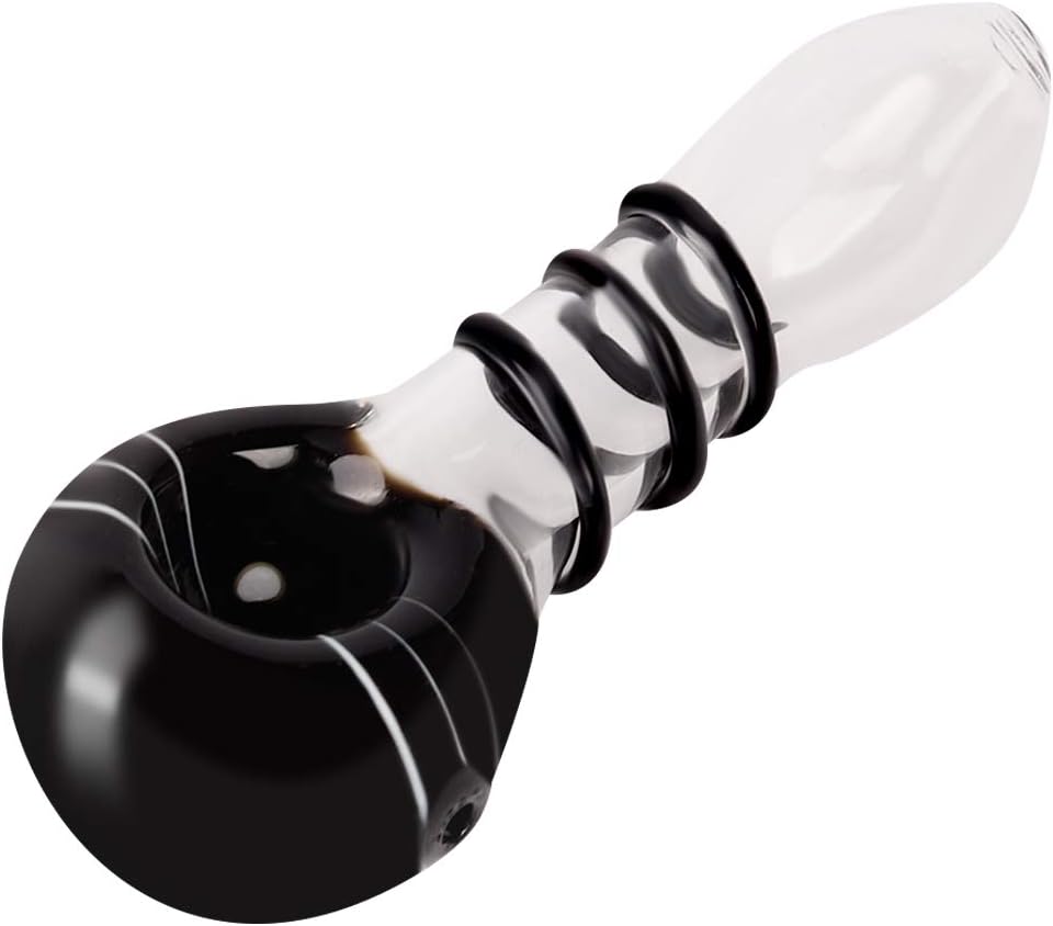 Handmade Style Glass 4.4 inch (Black)