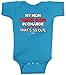 Threadrock Unisex Baby My Mom Thinks She's in Charge That's so Cute Bodysuit 6M Turquoise