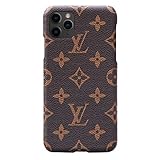 HYLIN iPhone 11 Pro Max Elegant Luxury PU Leather Classical Style Cover Case for Apple iPhone 11 Pro Max (Largelogo)