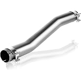 Performance Exhaust Muffler Delete Bypass Kit, 2.75" OD | for 2014-2021 Chevrolet Silverado 1500 &amp; 2014-2021 GMC Sierra 1500 4.3L V6 5.3L V8, Deep Aggressive Exhaust Sound