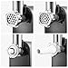 Aicok Electric Meat Grinder, Stainless Steel Meat Mincer & Sausage Stuffer, Heavy Duty Food Grinder Including Sausage Making Kit, Blade & Kubbe Attachment for Home Use &Commercial, ETL Approved