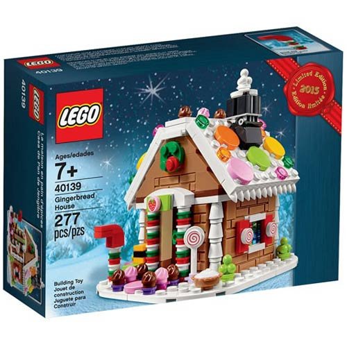LEGO 40139 Gingerbread House (277 Pieces)