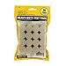 Smart Surface 8725 Heavy Duty Self Adhesive Furniture Felt Pads 1-Inch Round Oatmeal 96-Piece Value Pack in Resealable Bag