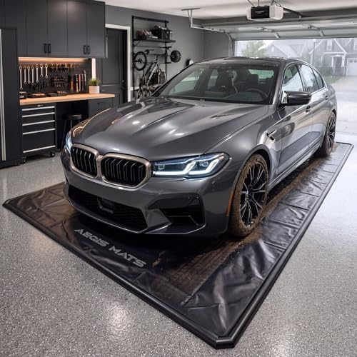 Aegis Mats 7'9" x 16' Garage Floor Mat, Non-Slip Containment Mat