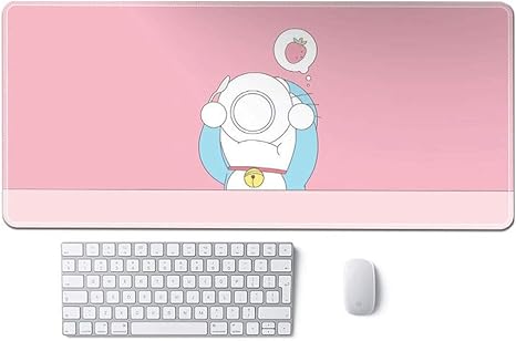 Amazon Co Jp マウスパッド かわいい漫画アニメマウスパッド家庭学習のオフィスコンピューターデスクマットノンスリップノートブックマウスパッド キーボードパッド ドラえもん16 ホーム キッチン