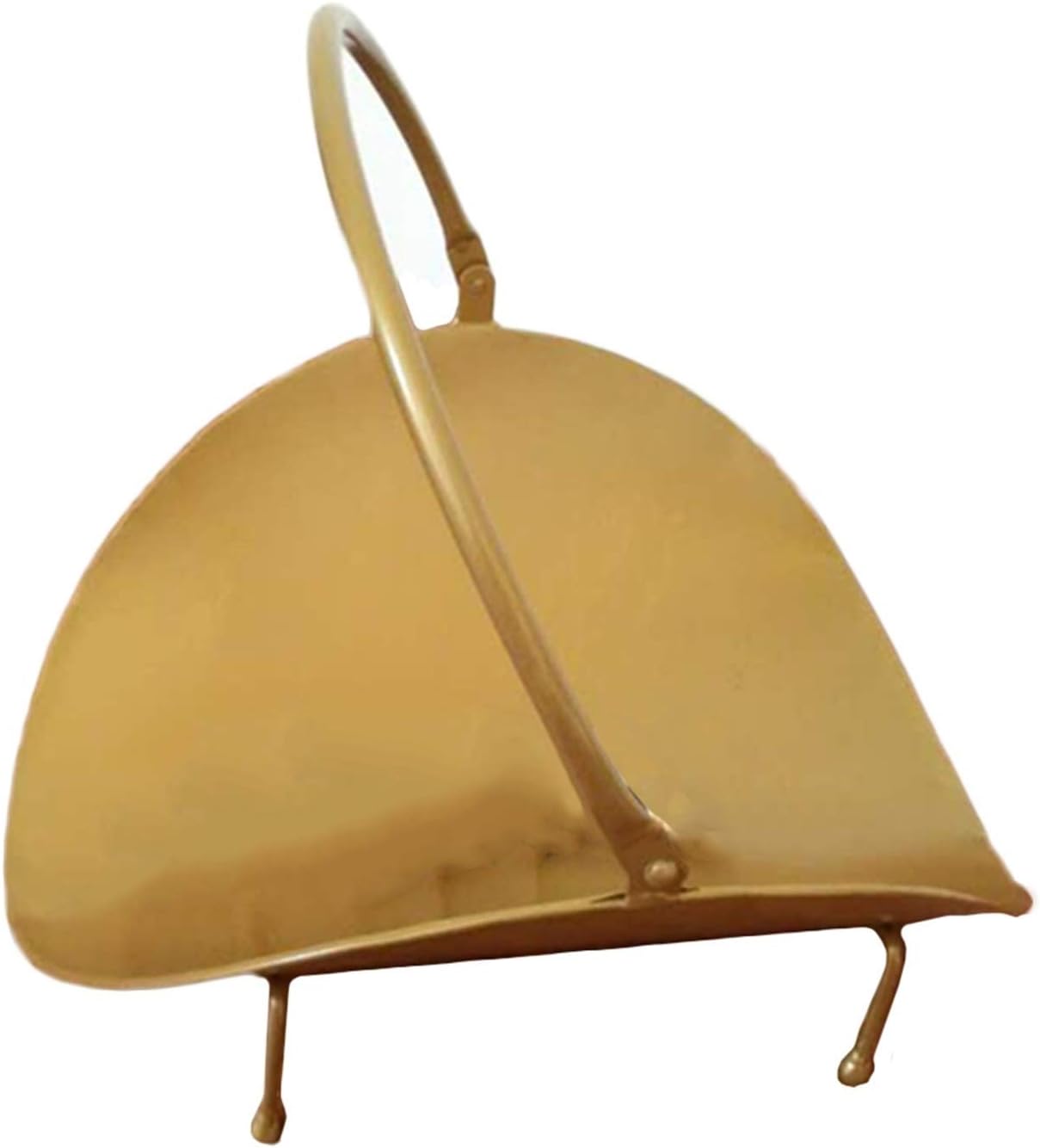 WXQIANG Estante de Troncos de leña de Chimenea Arcada con asa portátil