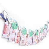 Hole In One First Birthday - Golf 1st Birthday Decorations,Golf 12 Month Photo Banner,Golf 1st Year Photo Banner One High Chair Banner