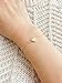 Women Minimal Jewelry Gift Dainty Tiny Composite Shell Pearls Bracelet 14K Gold Plated/Silver Plated Handmade Jewelry for Mother's Day Gift BR-1-Heart