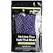 Bluezoo Lavender Stripless Professional Hot Film Hair Removal Hard Wax Beads for Depilatory on All kinds of Skin Types,250g/Bag