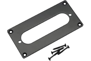 92x46mm Guitar Pickup Converter Rings Humbucker to Single Coil Adapter for Various Model Enhancing Tone Easy Installation Pla