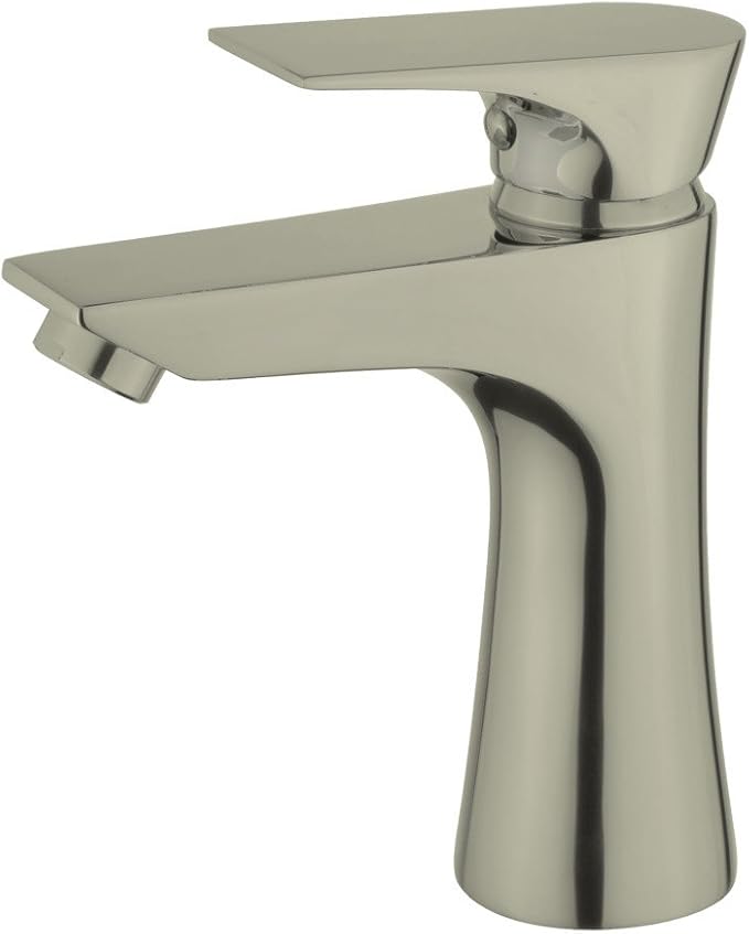Kingston Brass LS4228XL Grifo de lavabo de un solo mango, Níquel