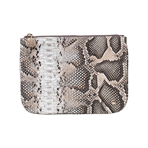 Stephanie Johnson Java Large Flat Pouch, Coffee Stephanie Johnson Java Large Flat Pouch, Coffee