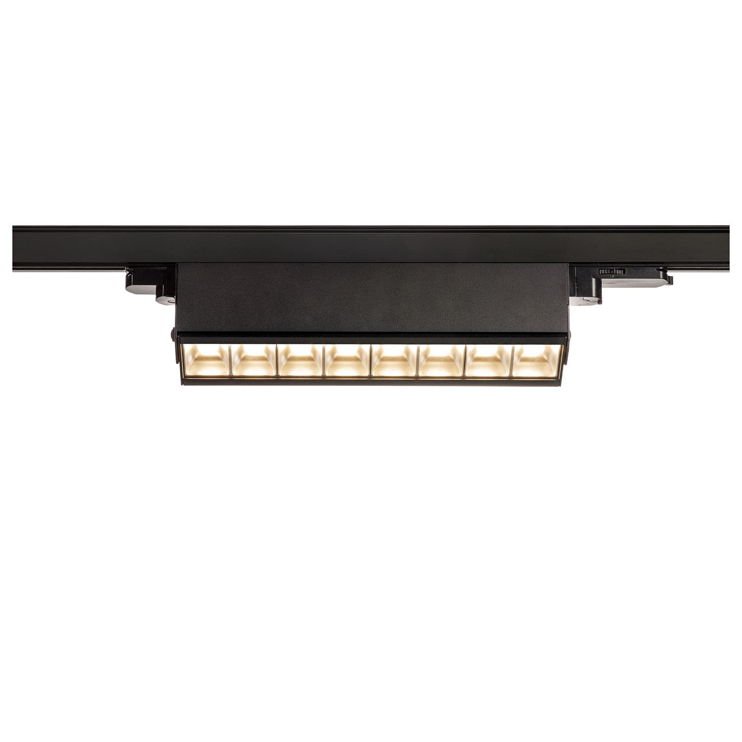 SLV 3-Phase System spot Sight Move/LED 3-Phase Spotlight, spot, Ceiling Spotlight, Ceiling Light, Track System, Indoor Lighting / 3000K 26W 2700lm Black dimmable 75 Degrees