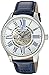 Invicta Men's 'Vintage' Automatic Stainless Steel and Blue Leather Casual Watch (Model: 22567)