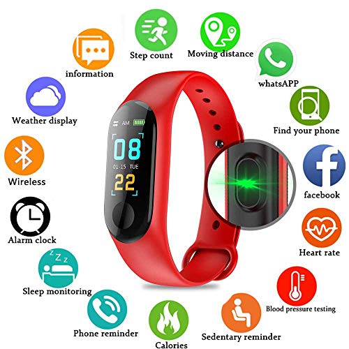 TEEPAO Fitness Tracker/Smart Bracelet,HD Color Screen IP68 Waterproof M3 Plus Activity Tracker Wrist TEEPAO Fitness Tracker/Smart Bracelet,HD Color Screen IP68 Waterproof M3 Plus Activity Tracker Wrist