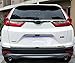 Behave Chrome Rear Trunk Lid Tailgate Door Cover Trim, Molding Trim Molding Cover fit for Honda CRV 2017 2018 2019,Pack of 1 Piece of Door Trunk Lid Cover Decorate Trim Cover