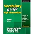 Vocabulary in Use High Intermediate Student's Book with Answers