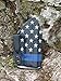 InvisiHolsters Kydex IWB Holster - U.S. Flag / Blue Line - fits Glock 19/23/32, Tuckable