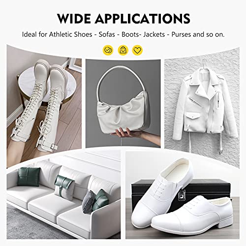 Magicfly White Leather Paint(120ml/4 fl oz each), Leather Paint for